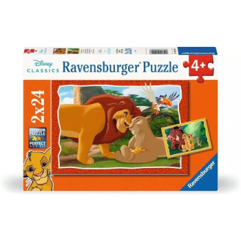 Puzzle 2x24 Król lew